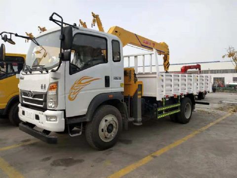 點擊查看詳細信息<br>標題：5噸重汽豪曼隨車吊 閱讀次數：2016